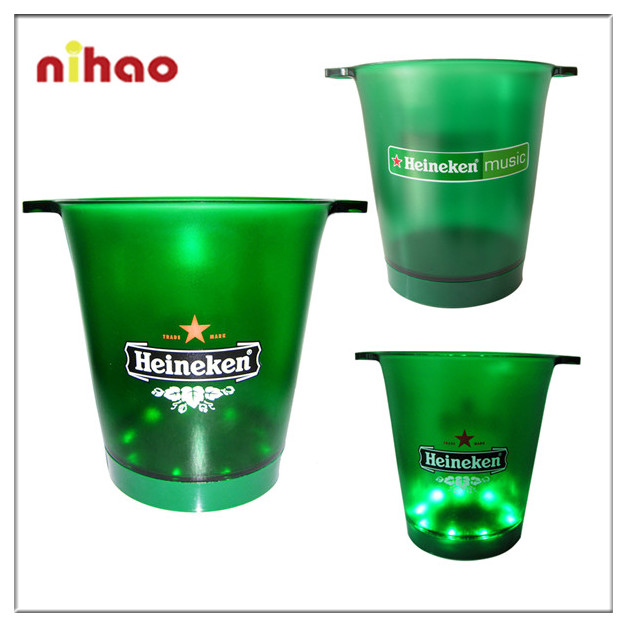 Heineken LED Plastic Ice bucket